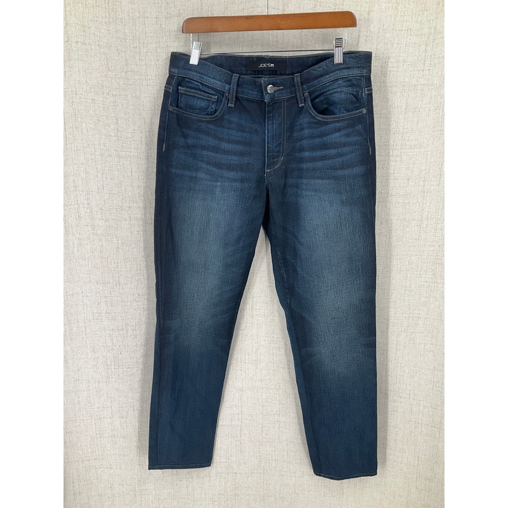 Joe's Jeans The Classic Mens 32x 29 Blue Straight Leg Dark Wash Stretch Denim